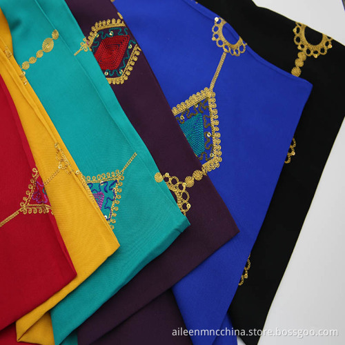 wholesale 100% woven rayon color emboridery fabric